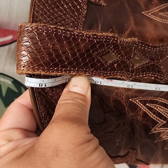 Ariat Brown Western Cowboy Boots - Picture 5 of 5